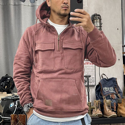 Pullover masculino de cor sólida camisola casual camisola de outono e inverno