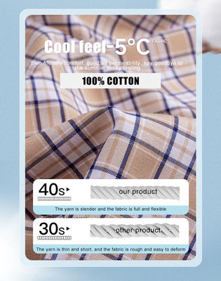Camisas de moda masculina 100% algodão Camisa casual masculina Homme tecido