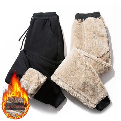 Estilo Casual Corredores de lã de Sherpa de cintura espessa de inverno