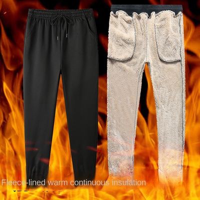 Estilo Casual Corredores de lã de Sherpa de cintura espessa de inverno