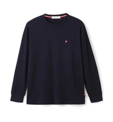 Amigável para a pele 0 Sensação de pressão Homens Hoodie de manga longa sem forro com padrão de letras