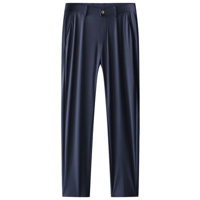 Frigorífico Silk Conforto Vestido Direito Calças Calças Para Homens Fonte Categoria Produtos Spot