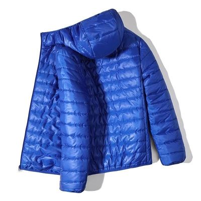 Casaco de algodão de borbulha com capuz, respirável, leve e quente, para homens, tamanhos S-6XL