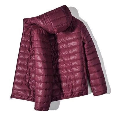 Casaco de algodão de borbulha com capuz, respirável, leve e quente, para homens, tamanhos S-6XL