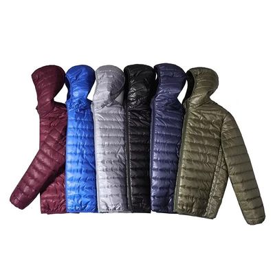 Casaco de algodão de borbulha com capuz, respirável, leve e quente, para homens, tamanhos S-6XL