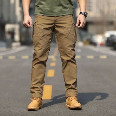 InStock Calças táticas masculinas estilos e cargas respiráveis windbreaker calças de tênis para homens