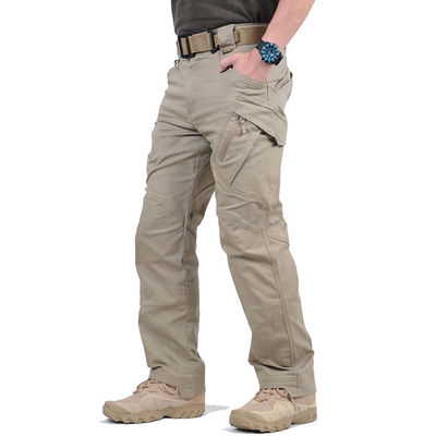 Outono autêntico resistente ao vento Camo Streetwear Saco preto de trabalho Wear InStock Itens Mens Track Cargos Calças táticas