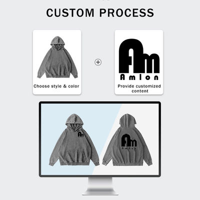 XMAMLON Custom Logo Unisex Zipper Hoodie Jaqueta Macaco Lavar Traje para Primavera