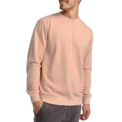 XMAMLON 320G Camisa de poliéster / algodão para homens sem colarinha