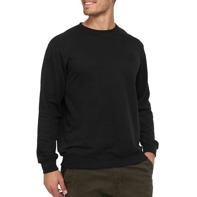 XMAMLON 320G Camisa de poliéster / algodão para homens sem colarinha
