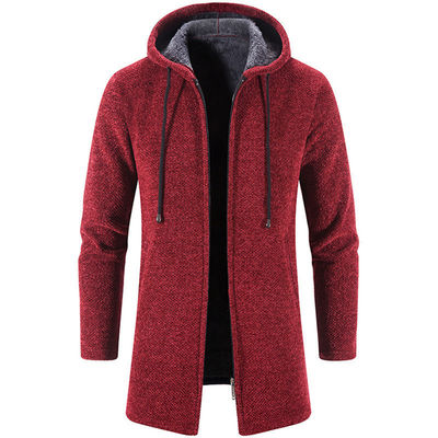 Melhore o seu guarda-roupa Chanille Impressão Cardigan Homem casaco de suéter para outono e inverno