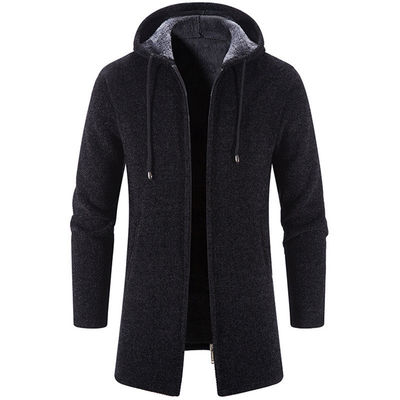 Melhore o seu guarda-roupa Chanille Impressão Cardigan Homem casaco de suéter para outono e inverno