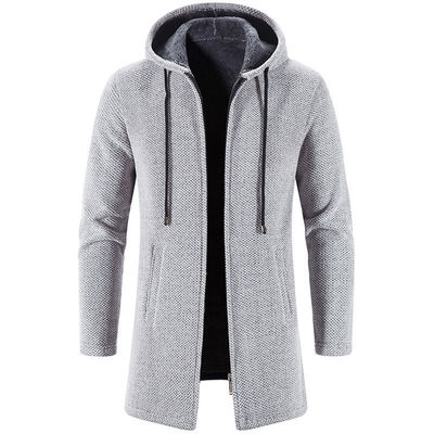 Melhore o seu guarda-roupa Chanille Impressão Cardigan Homem casaco de suéter para outono e inverno