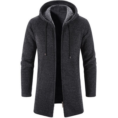 Melhore o seu guarda-roupa Chanille Impressão Cardigan Homem casaco de suéter para outono e inverno