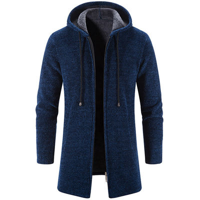 Melhore o seu guarda-roupa Chanille Impressão Cardigan Homem casaco de suéter para outono e inverno