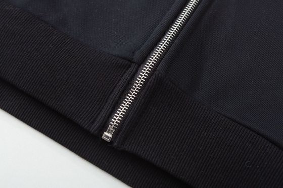 Tecido de malha com fecho fechado Traje de rua masculino XMAMLON Jaquetas personalizadas Hoodies