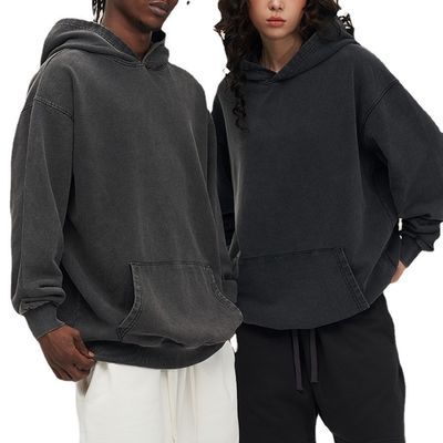 450G Hoodies masculinos com logotipo personalizado Batik Design e impressão de seda em tecido de algodão
