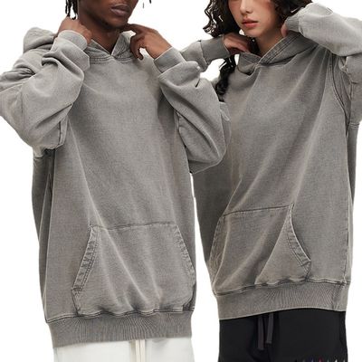450G Hoodies masculinos com logotipo personalizado Batik Design e impressão de seda em tecido de algodão