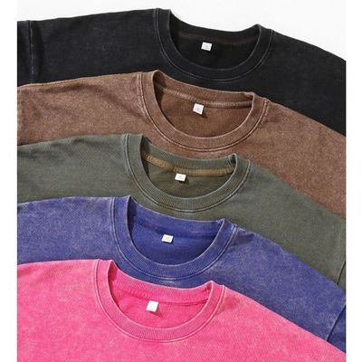 Anti-piling 350g Francês Terry Vintage Hoodies Traje para Homens de Profissional