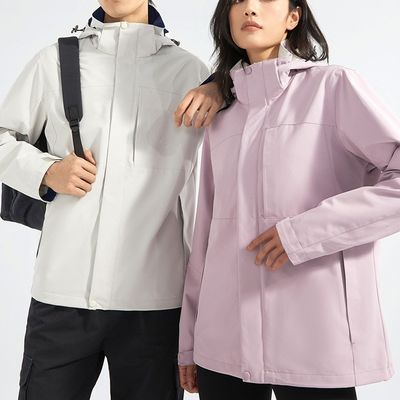 Capa de tempestade de primavera para homens Método de tecelagem tecida Proteção UV Evitar o vento Evitar a água