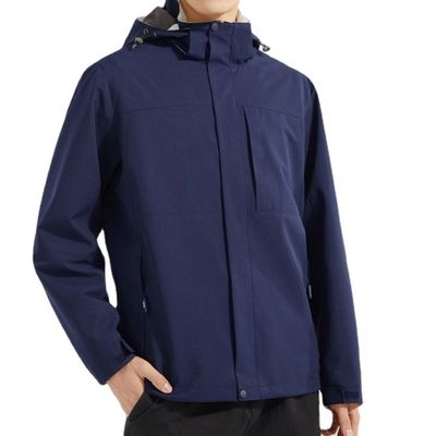 Capa de tempestade de primavera para homens Método de tecelagem tecida Proteção UV Evitar o vento Evitar a água