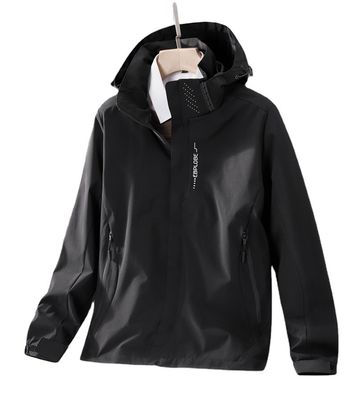 Plus Size Windbreaker Waterproof Outdoor Jacket masculino para caminhadas Personalizado pela XMAMLON