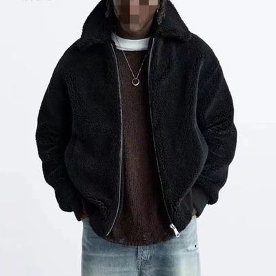 Fabricantes de roupas de lã de tricô casaco de inverno de borbulha personalizado para homens da XMAMLON