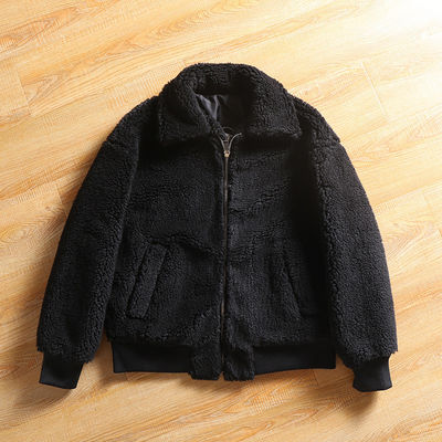 Fabricantes de roupas de lã de tricô casaco de inverno de borbulha personalizado para homens da XMAMLON