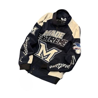 High Street Style Motocicleta Inverno Basebol Camisa Varsity Jaqueta Unisex Homem Para Homens