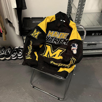High Street Style Motocicleta Inverno Basebol Camisa Varsity Jaqueta Unisex Homem Para Homens