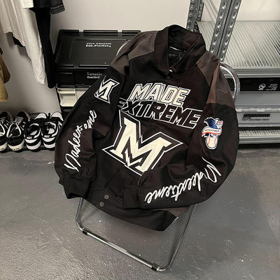 High Street Style Motocicleta Inverno Basebol Camisa Varsity Jaqueta Unisex Homem Para Homens