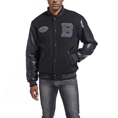 Decoração de bordados Jaqueta masculina de tricoteada para coleção de inverno e outono