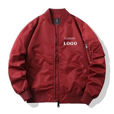 Prato de luxo com feixe de fecho MA1 de homem com bordados personalizados